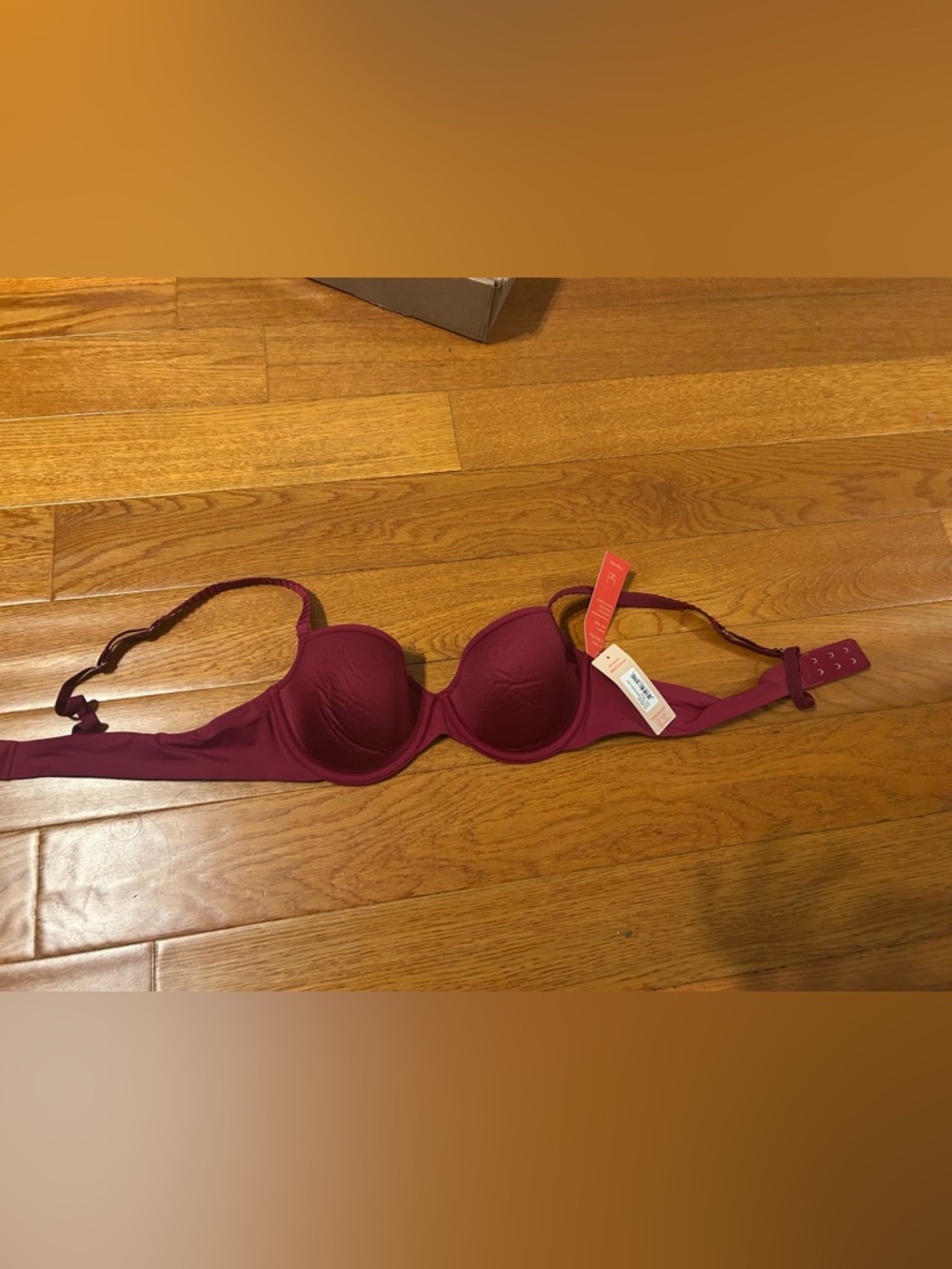 NWT Thirdlove T-Shirt Bra in Ruby 36A